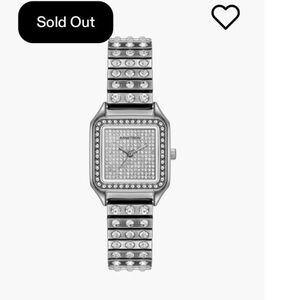 Armitron expandible bracelet with silver crystal special for a night out